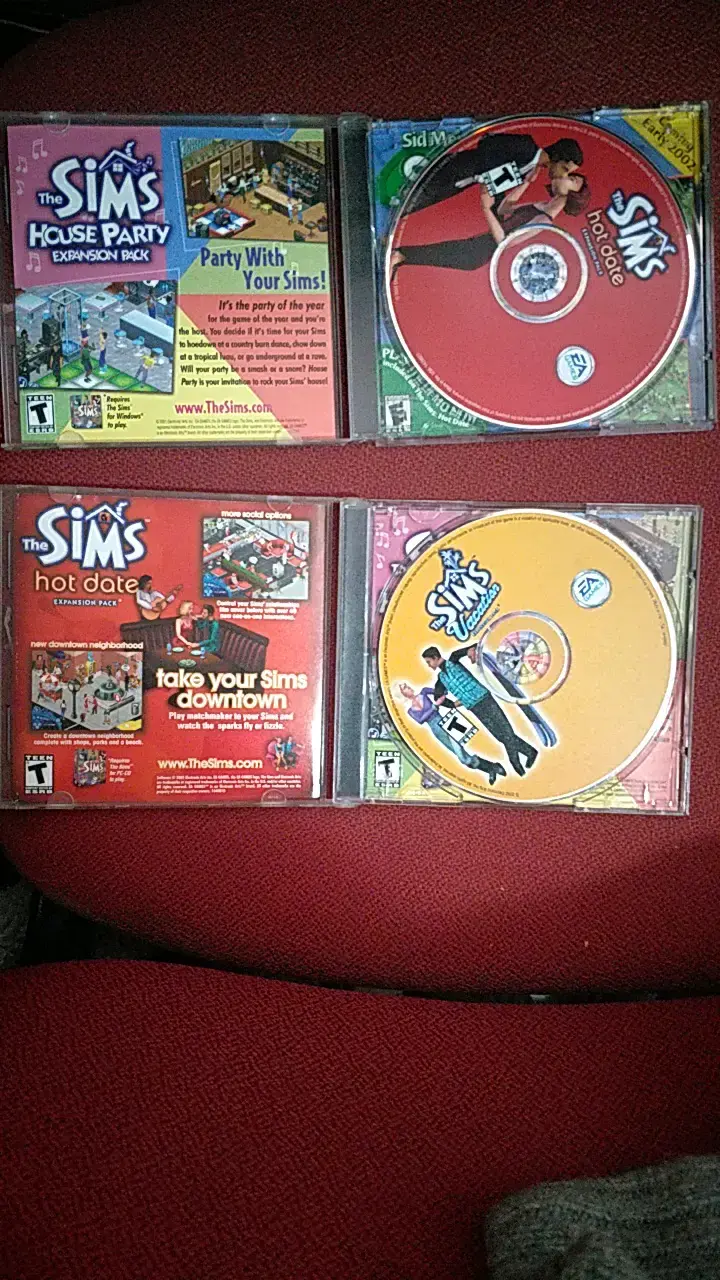 Juegos de expansión The Sims Hot Date y Vacation - 2