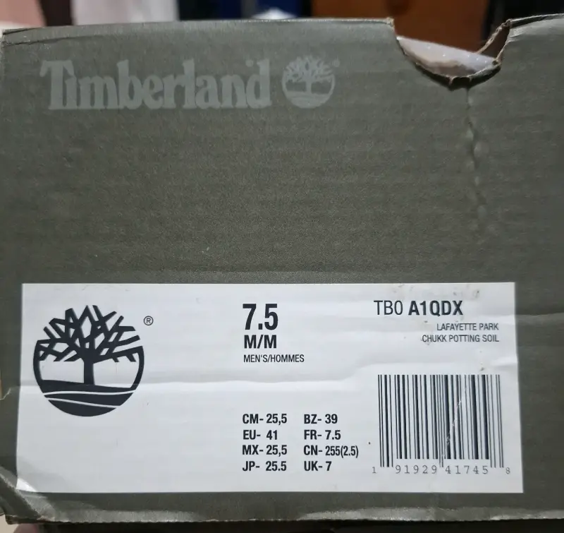 Botin de cuero marrón Timberland para hombre - 6