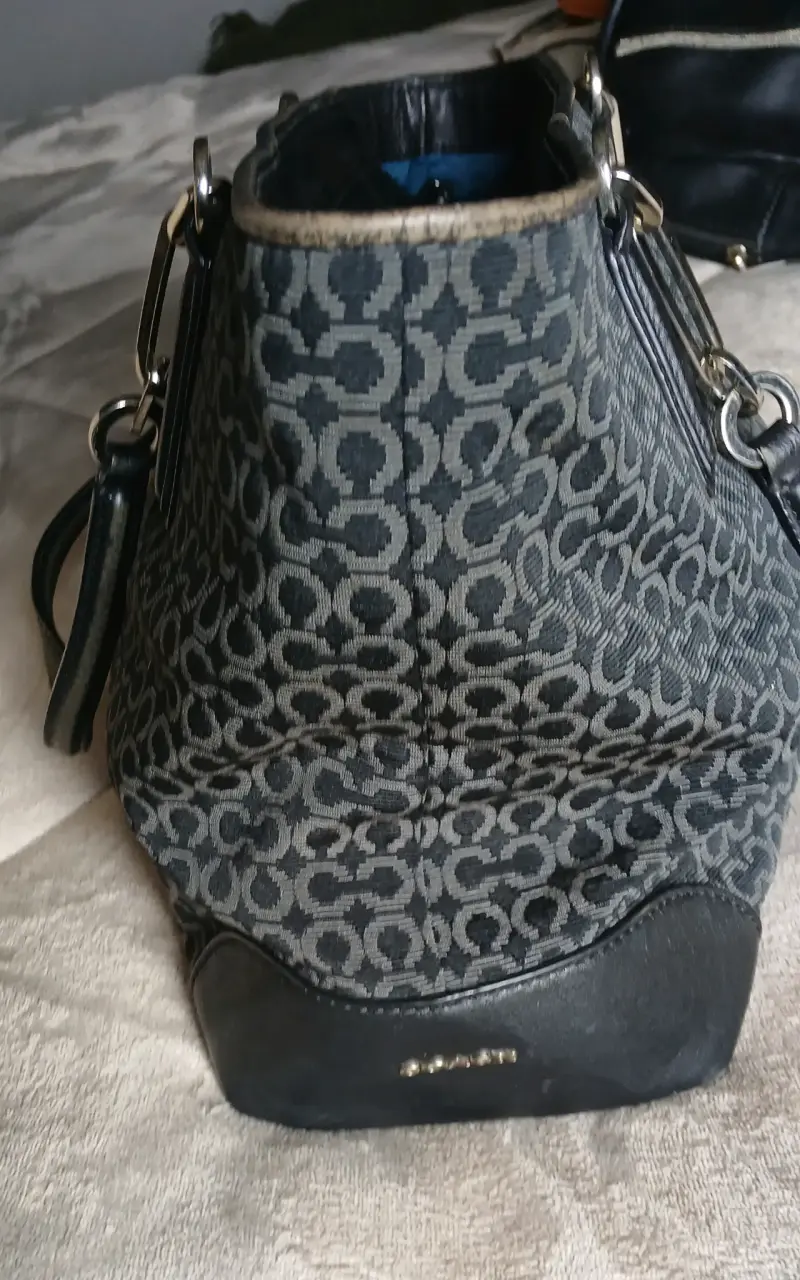 Bolso de mano Coach con diseño monograma - 3