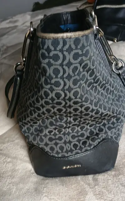Bolso de mano Coach con diseño monograma - miniatura 3