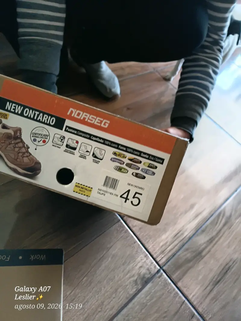Casacas nuevas, zapatos de seguridad y celular ✨ - 6