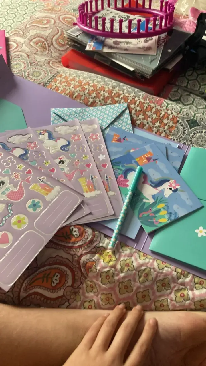 Set de papelería cartas - 5
