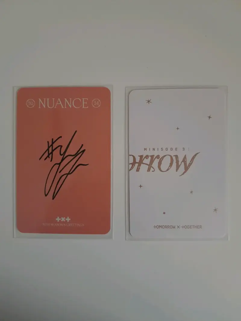 Photocards K-Pop StrayKids y TXT - 3