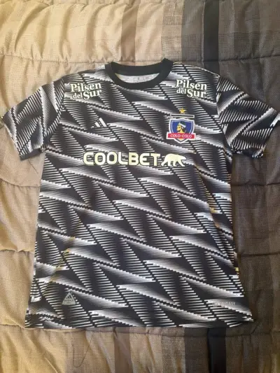 Camiseta de fútbol Colo-Colo 2023 negra - miniatura 1