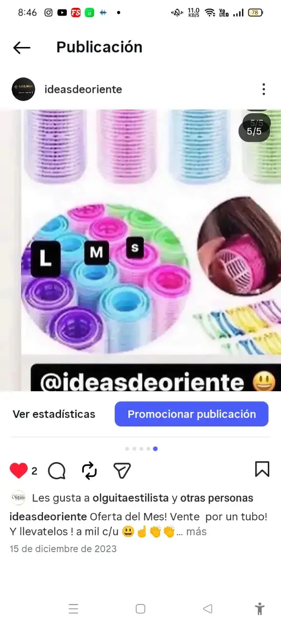 Rulos de Velcro en Varios Tamaños y Colores - 5