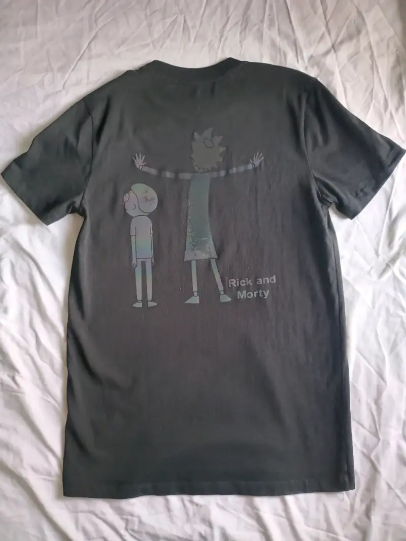 Polera Rick and Morty negra talla S - 2