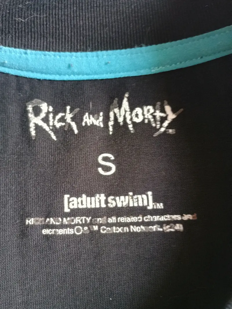 Polera Rick and Morty negra talla S - 3