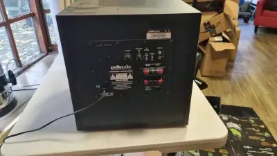 Subwoofer Polk Audio PSW10E con Control de Volumen - miniatura 1