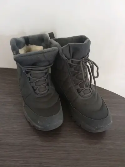 Botas de invierno negras para hombre - miniatura 1