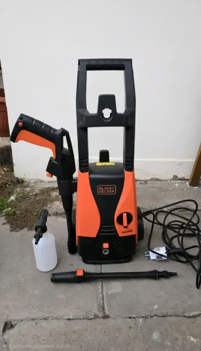 Hidrolavadora Black+Decker 1500 PSI / 1400W – - miniatura 1