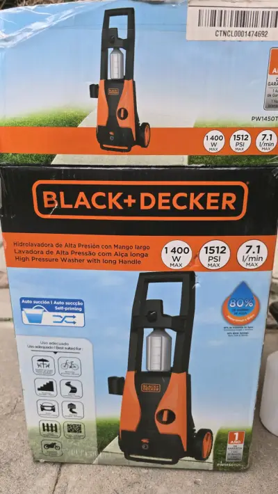 Hidrolavadora Black+Decker 1500 PSI / 1400W – - miniatura 4