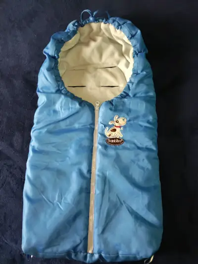 Saco de dormir para bebé Bambino azul - miniatura 2