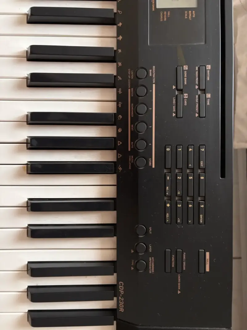 Teclado Casio CDP-230r - 3