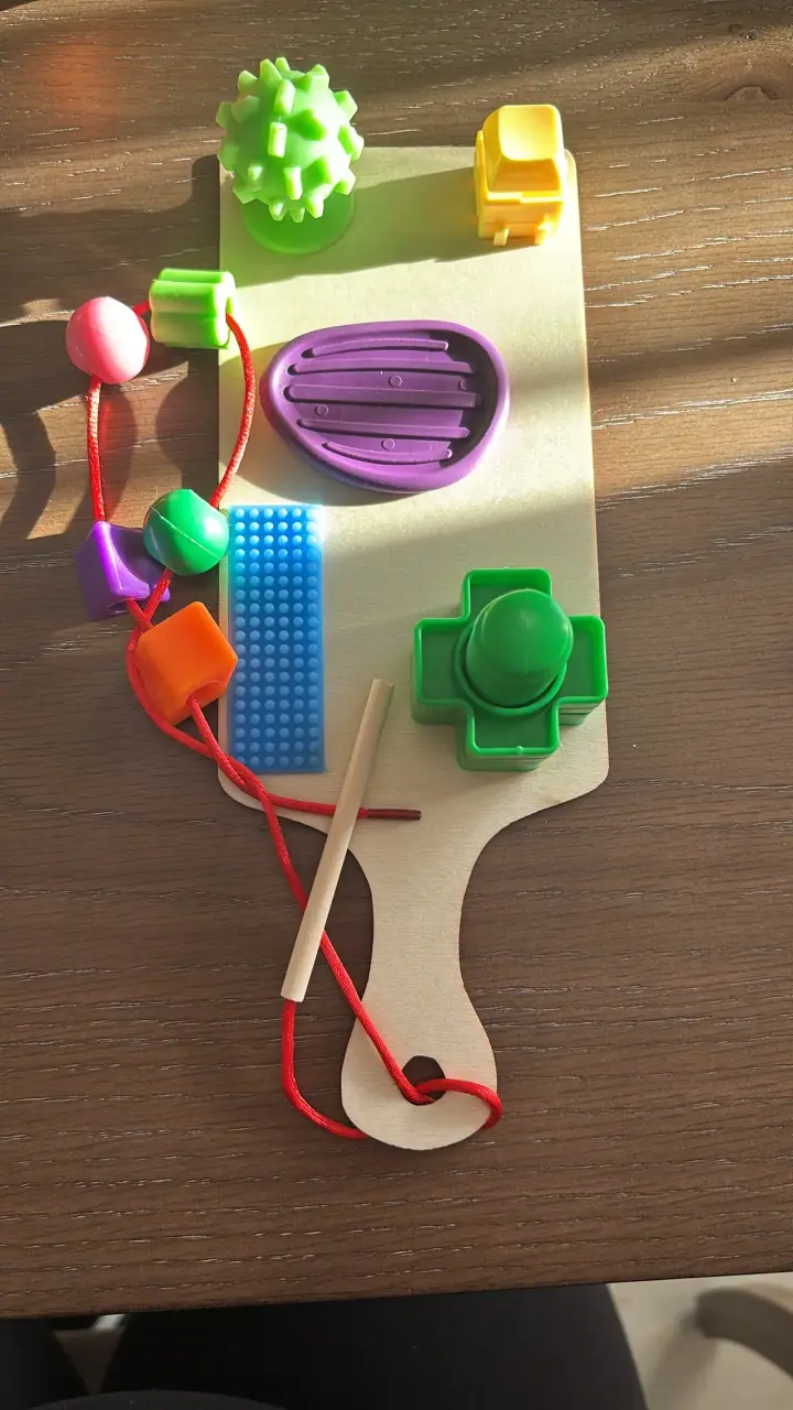 Tablero sensorial Montessori para niños - 2