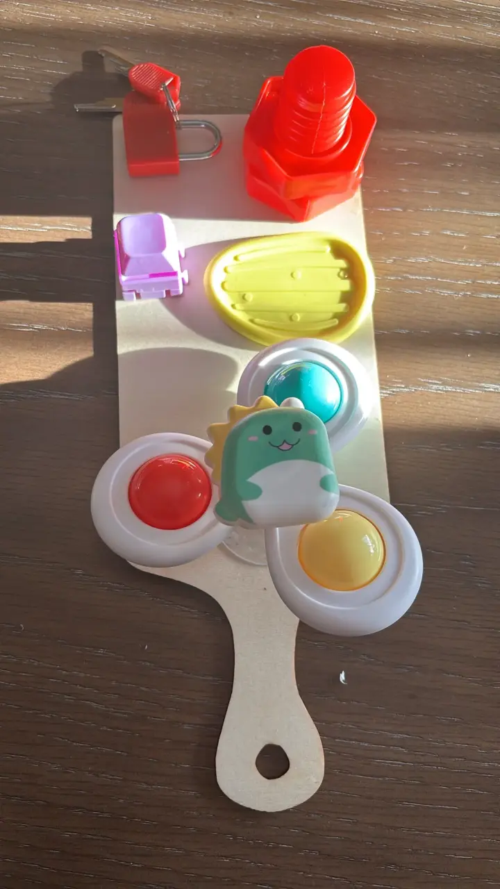 Tablero sensorial Montessori para niños - 4
