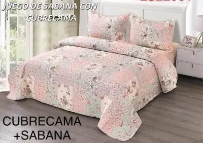 Juego de sábanas con cubrecama diseño mariposas - miniatura 5