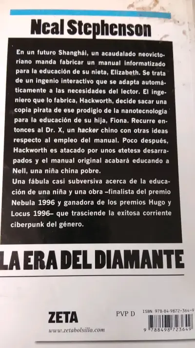 Libro 'La Era del Diamante' de Neal Stephenson - miniatura 4