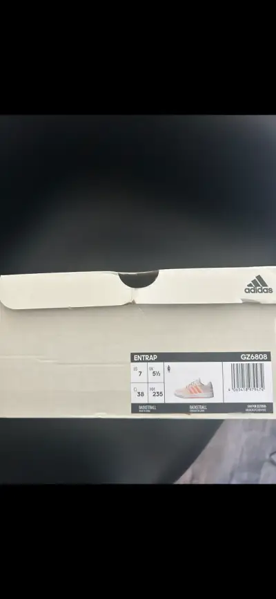 Zapatillas deportivas Adidas  beige y naranja - miniatura 2