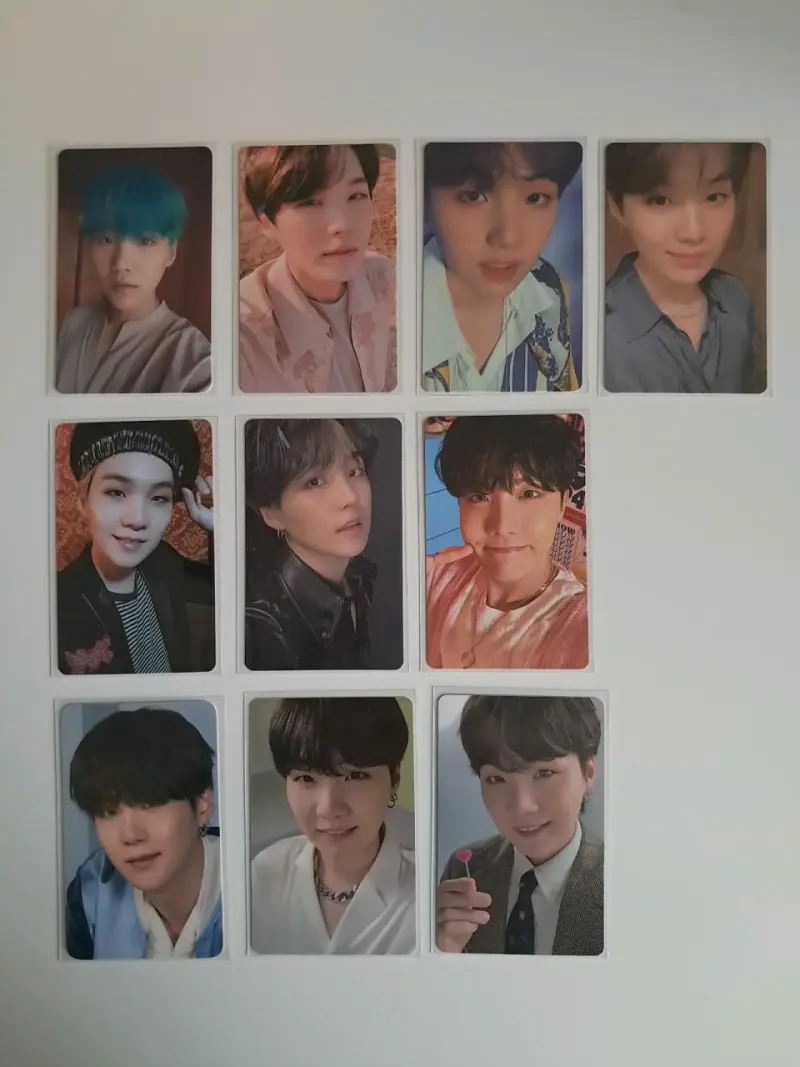 PHOTOCARDS BTS: Suga y JHope