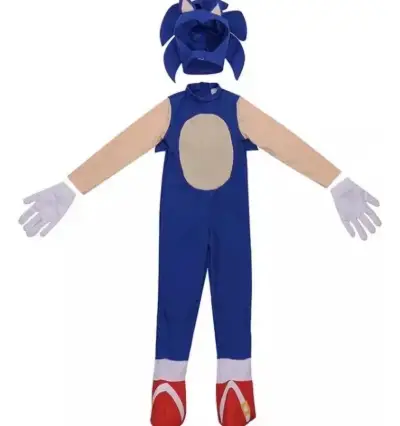 Disfraz Sonic para  niños Talla 8 - miniatura 6