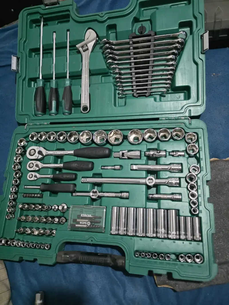 🔧 JUEGO DE DADOS SATA 124 PIEZAS – ORIGINAL 🔧 - 1