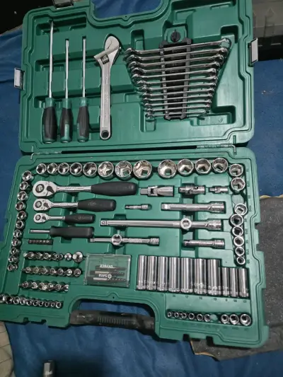 🔧 JUEGO DE DADOS SATA 124 PIEZAS – ORIGINAL 🔧 - miniatura 1