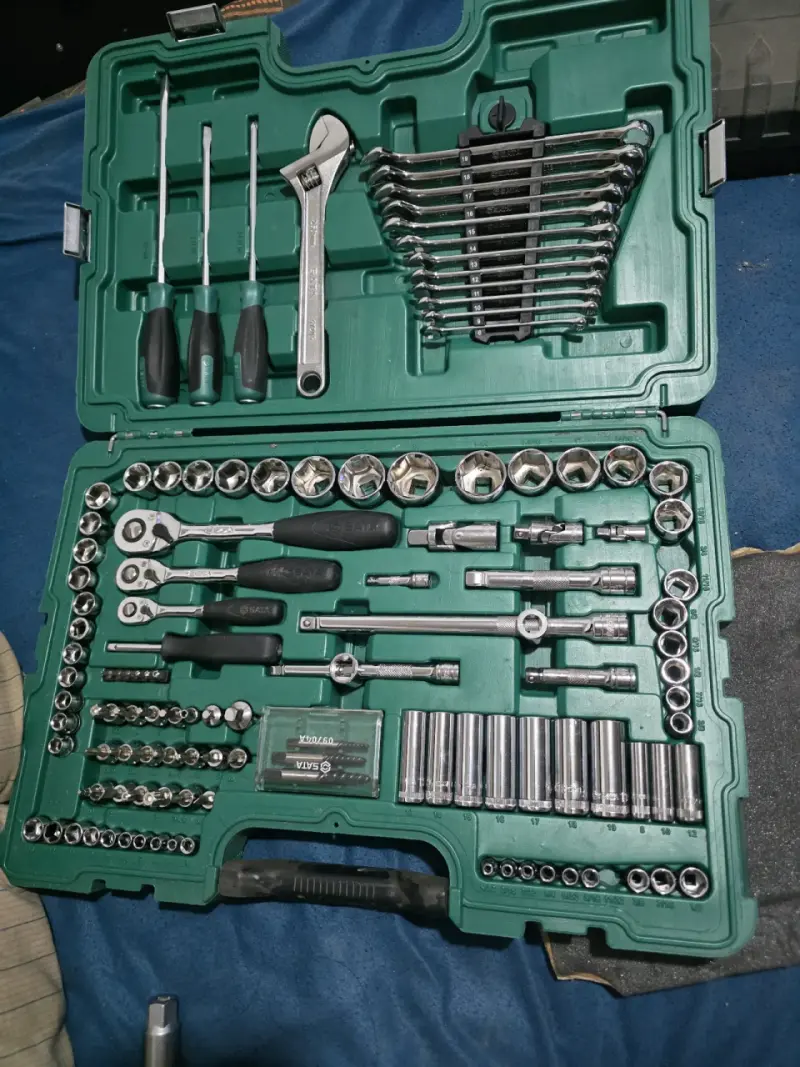 🔧 JUEGO DE DADOS SATA 124 PIEZAS – ORIGINAL 🔧 - 2