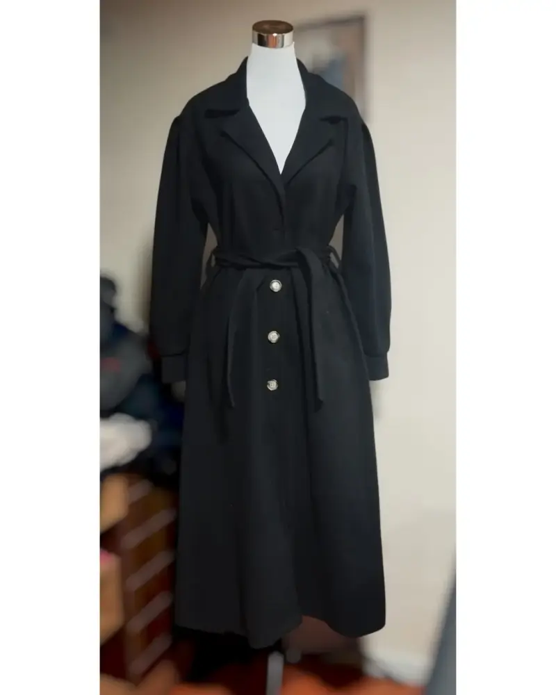 Maxi abrigo talla M aprox