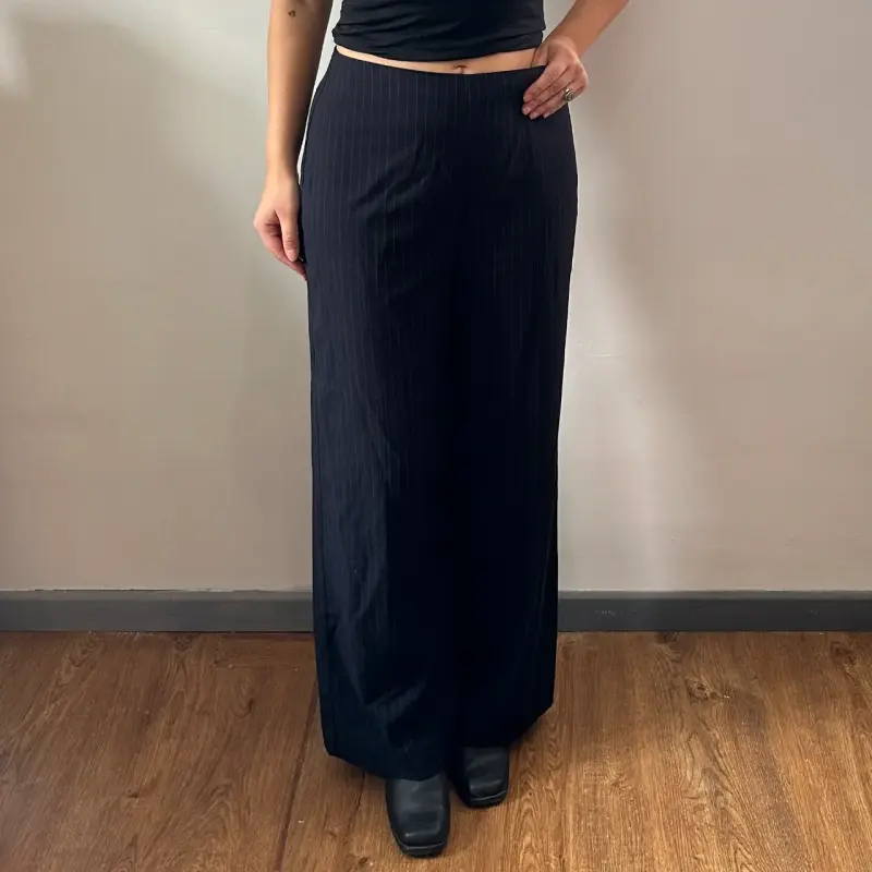 Pantalones de vestir negros para mujer - 3