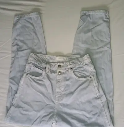 Jeans celestes para mujer - miniatura 2
