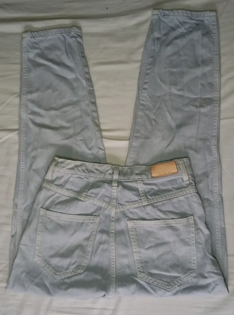 Jeans celestes para mujer - 3
