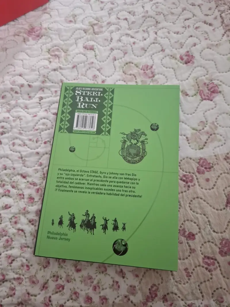 Manga Steel Ball Run Volumen 12 de Hirohiko Araki - 3