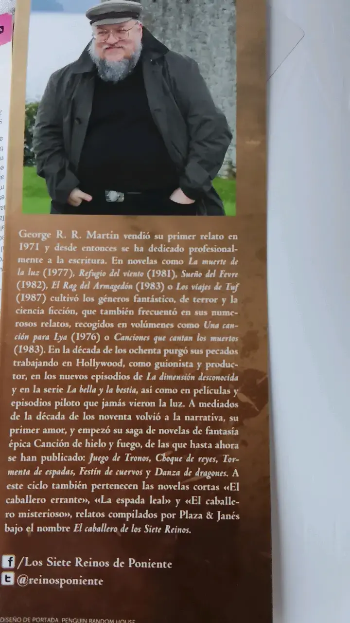 Libro El Caballero de los Siete Reinos de George R.R. Martin - 2