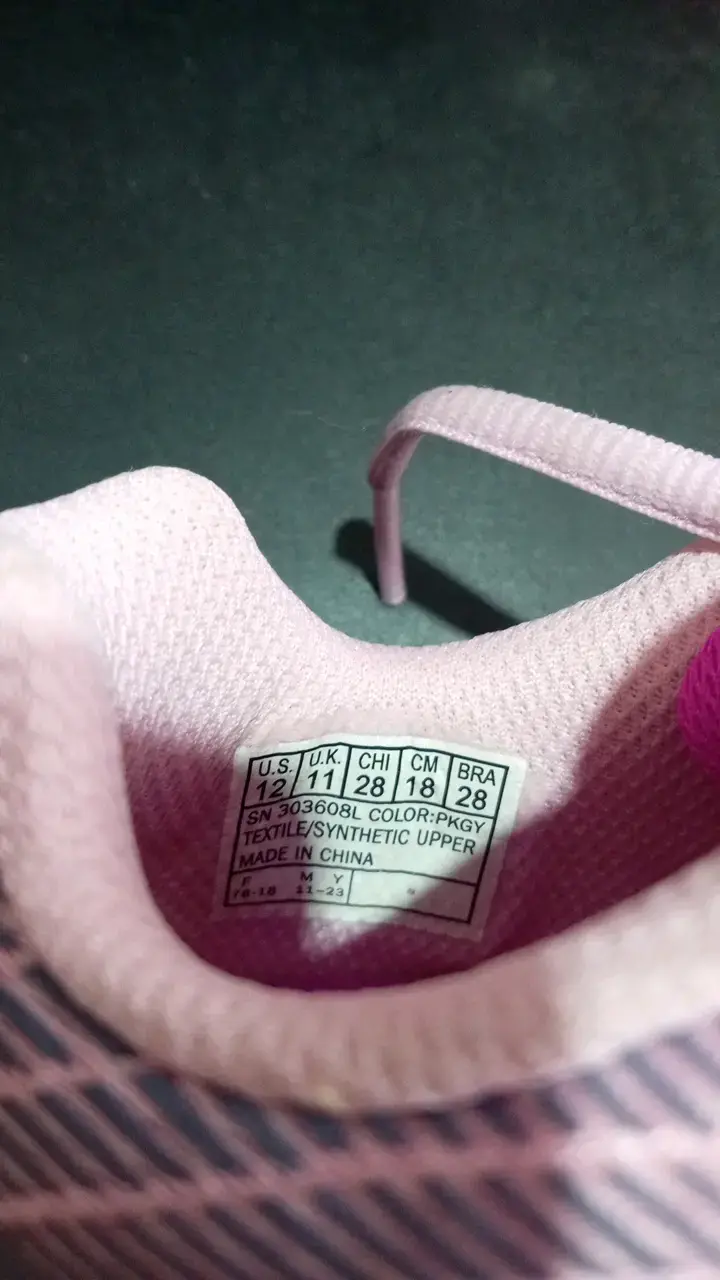 Zapatillas deportivas rosadas Skechers para niña - 4
