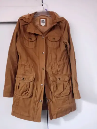 Parka Mujer Color Camel Americanino Talla M - miniatura 1