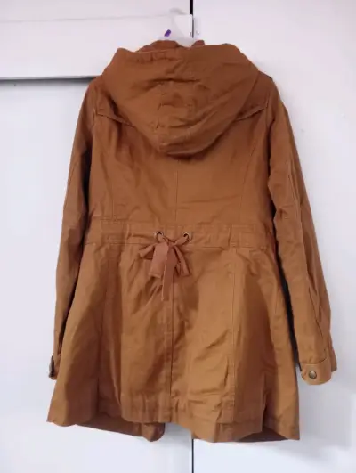 Parka Mujer Color Camel Americanino Talla M - miniatura 2