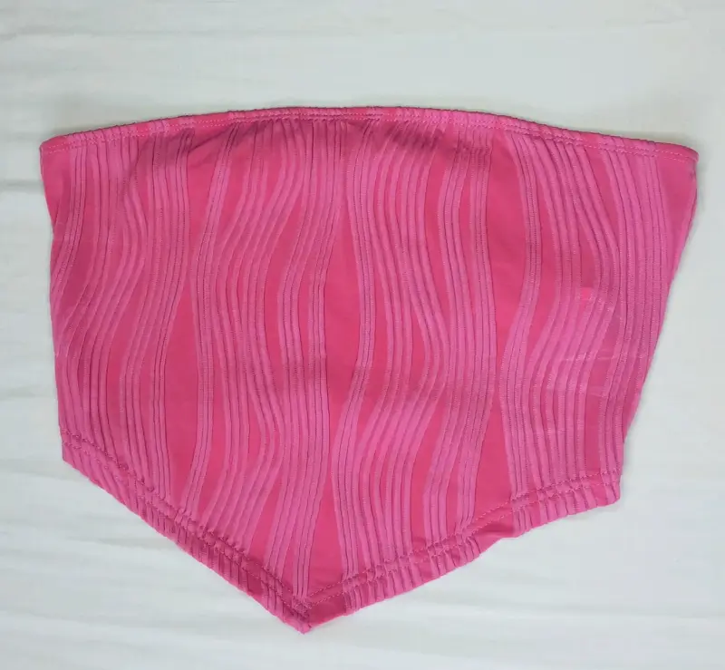 Crop top rosado