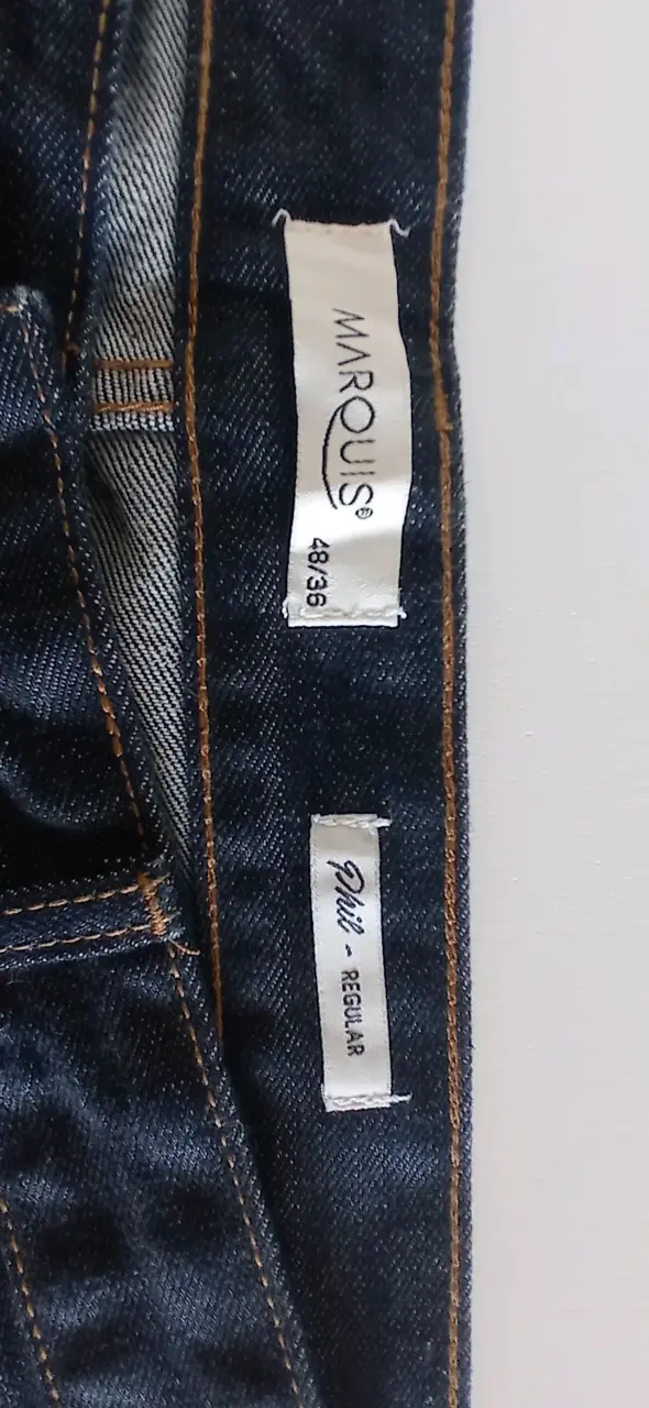Jeans azul oscuro Marquis para hombre talla 48(CL) - 3