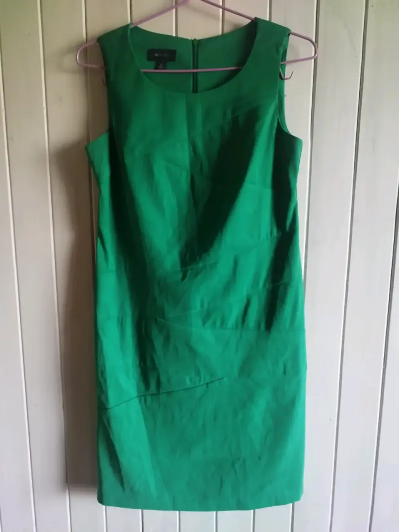 Vestido verde sin mangas AB Studio - 1