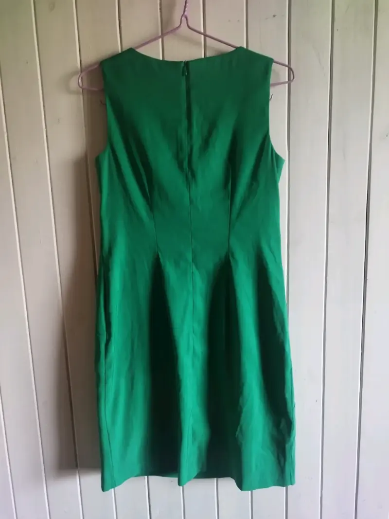 Vestido verde sin mangas AB Studio - 3