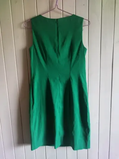 Vestido verde sin mangas AB Studio - miniatura 3