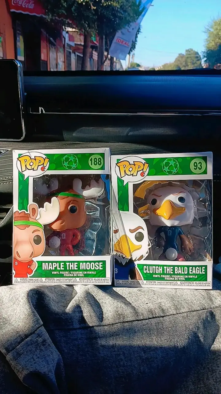 Figuras de las mascotas del mundial - 2