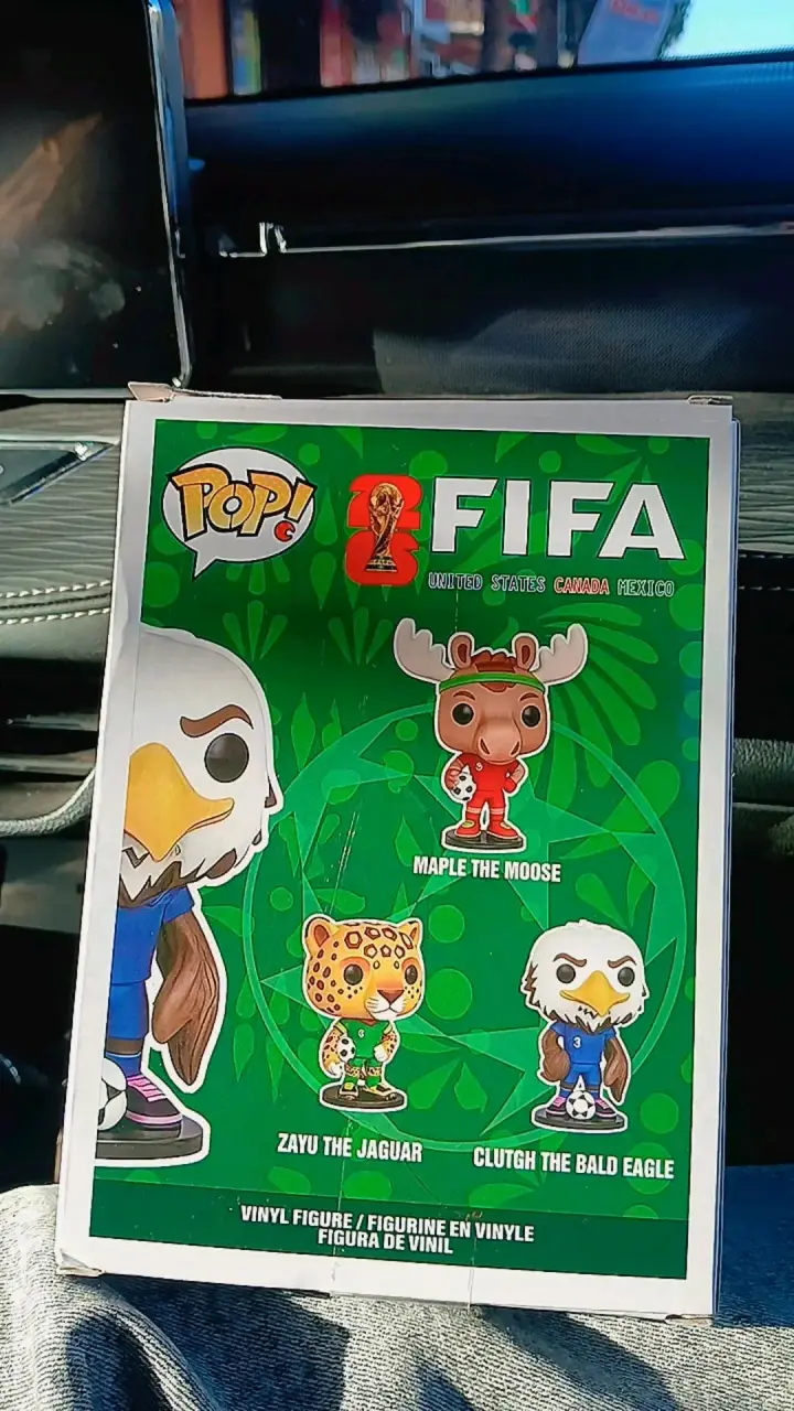 Figuras de las mascotas del mundial - 5
