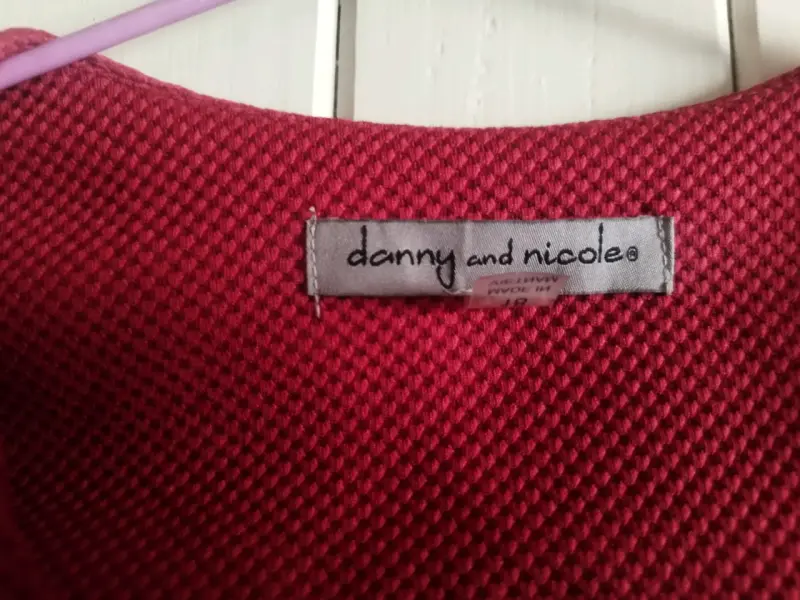 Chaqueta roja con bordado floral Danny and Nicole - 2