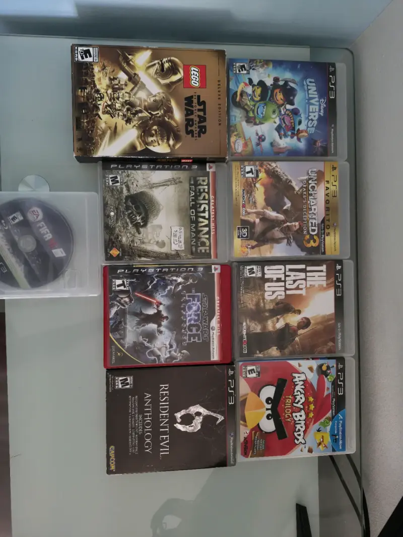 Colección de juegos PS3 variados en buen estado