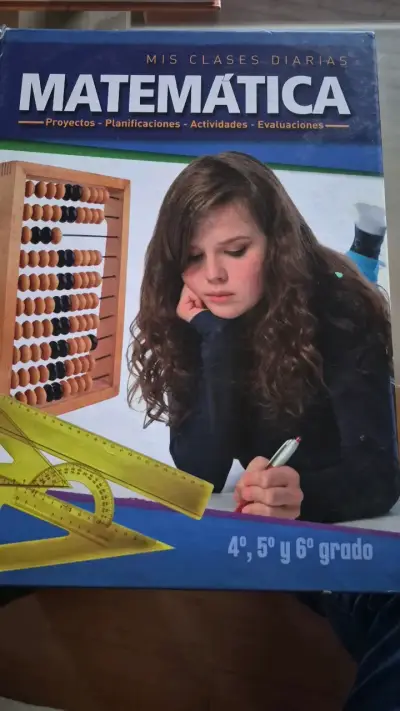 Libro de Matemáticas para 4°, 5° y 6° grado con CD - miniatura 1