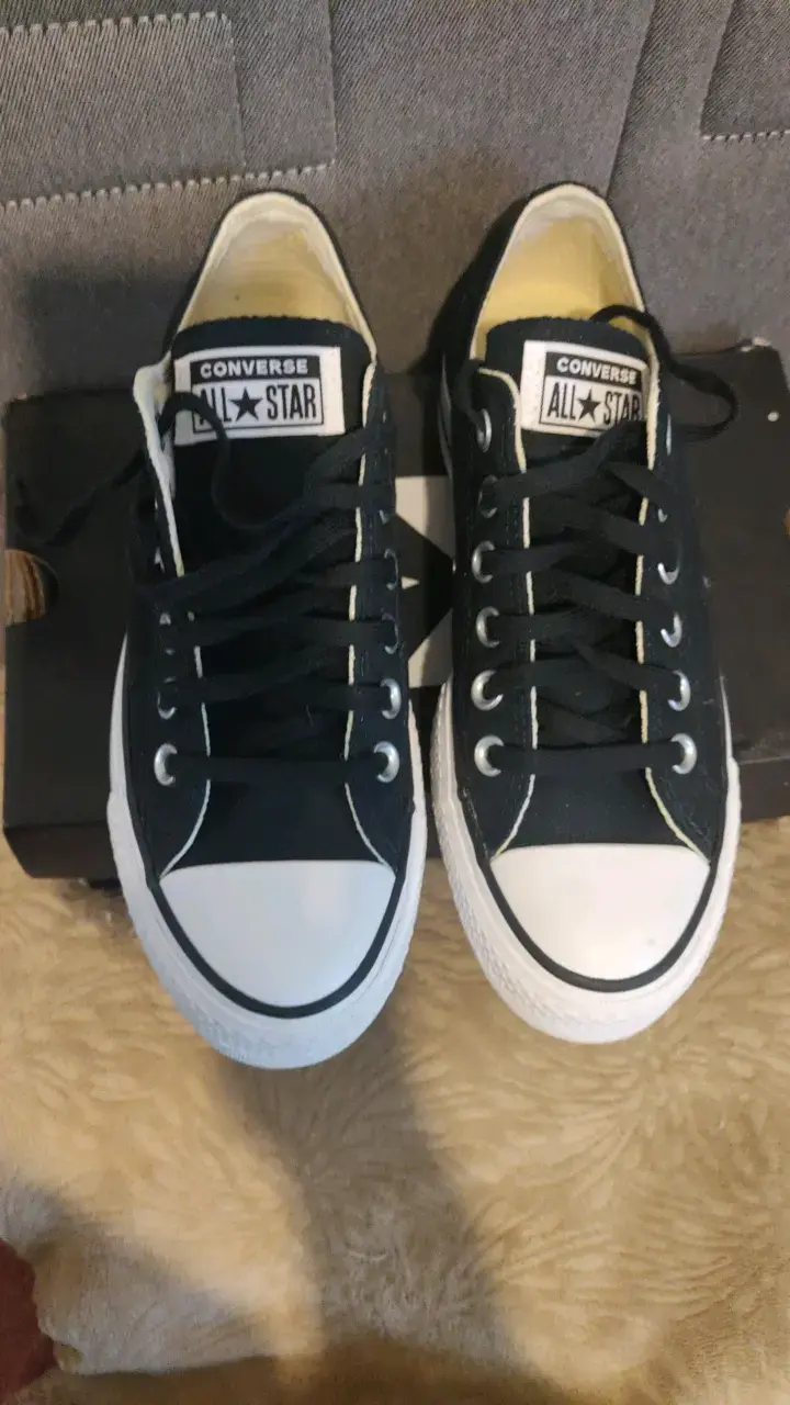 Zapatillas Converse All Star negras clásicas - 2