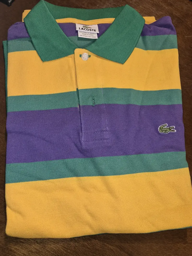 Polera Polo Lacoste Hombre Varias Rayas - 4