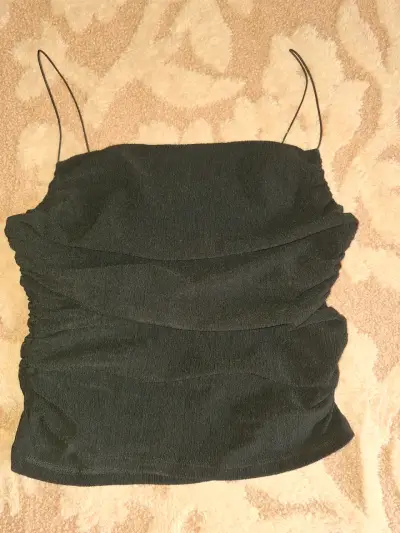 Top negro de tirantes H&M para mujer - miniatura 1