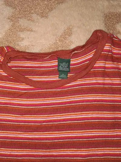 Polera de rayas multicolor Wild Fable - miniatura 2